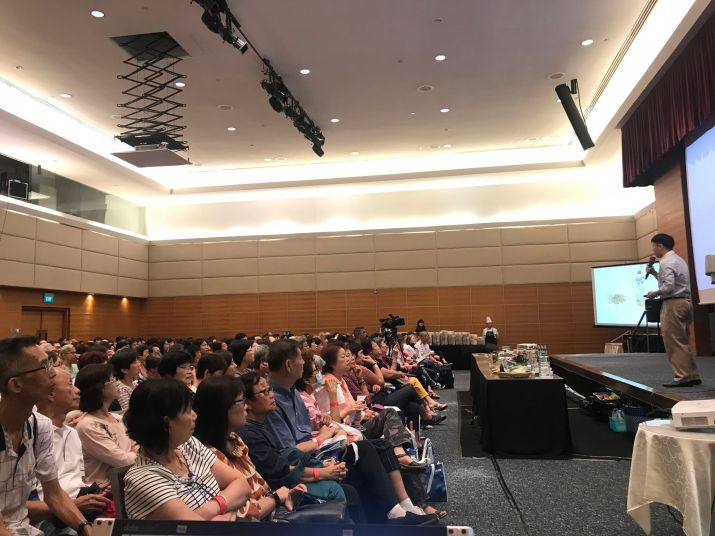 Amgen talk photo 3 May 2018